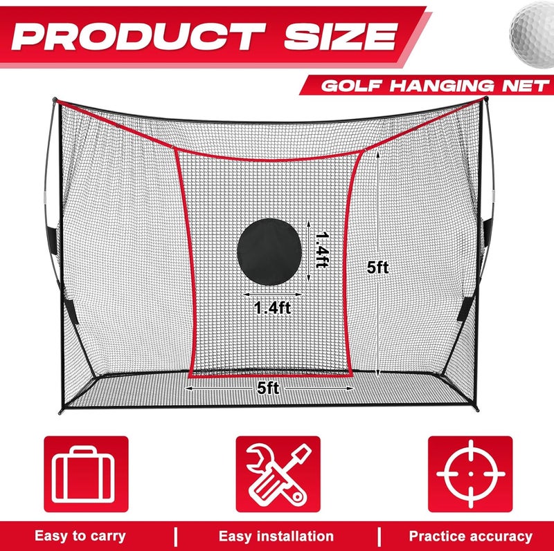 Simgoing Golf Practice Net Extender - Protect Your 7 ft or 10 ft Golf Net - High Impact Chipping Hitting Target Extension - Image 2